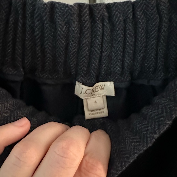 J Crew Herringbone skirt - Picture 2 of 5